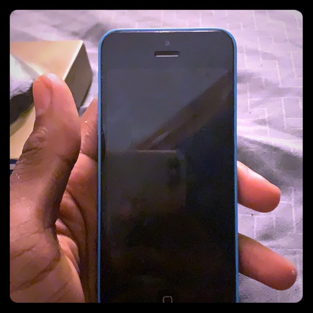 iPhone 5c (blue )